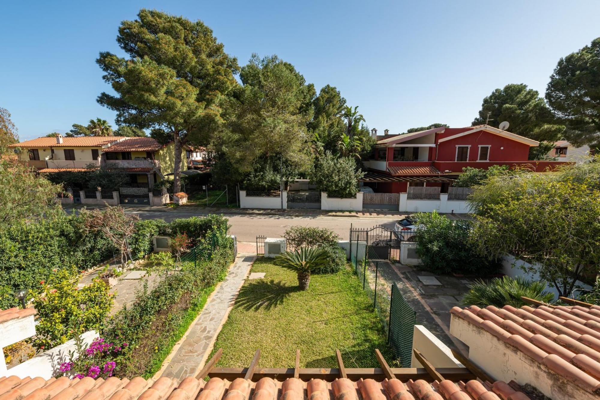 Casa Vacanze Sole E Mare Villa Porto Pino Kültér fotó